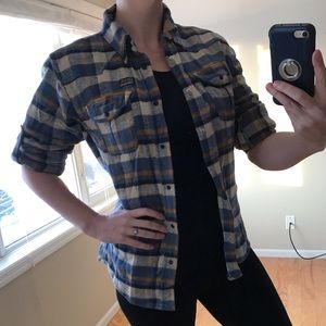 TankFarm Rugged & Warm Plaid Shirt with Snaps